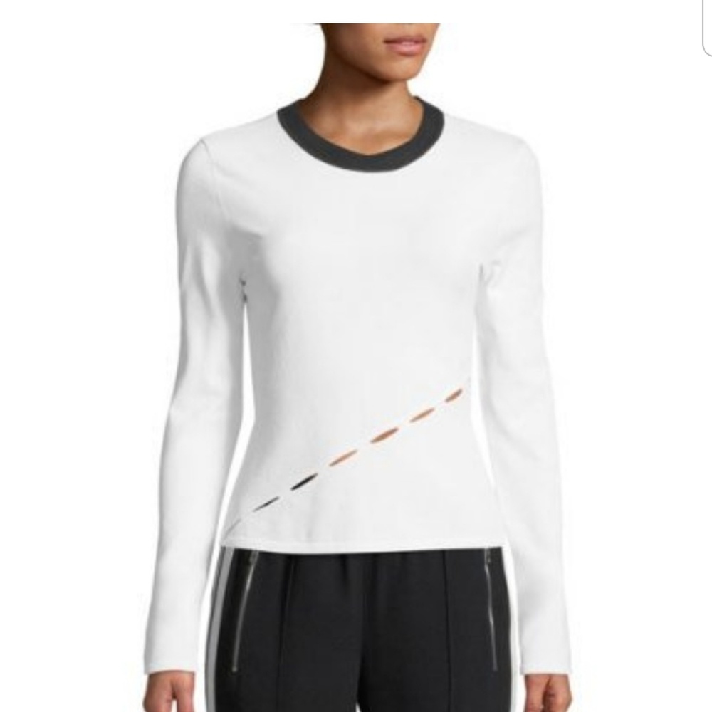 Rag & Bone Long Sleeve Crew Neck Top Size Large